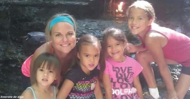 Жена осиновила четирите деца на нейната приятелка, починала от рак