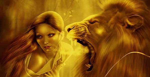 жена-Лъв