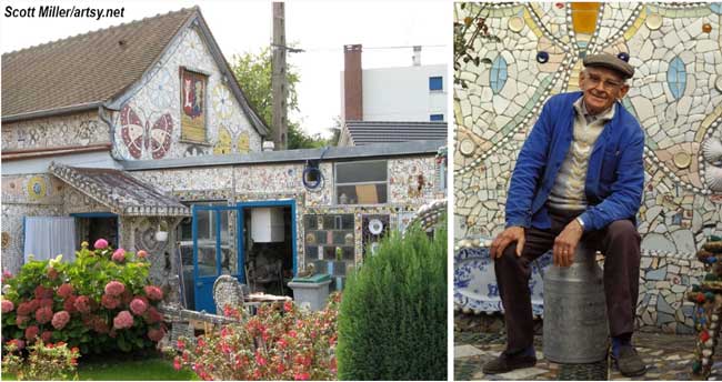 В северна Франция в град Лувье е разположен невероятен дом