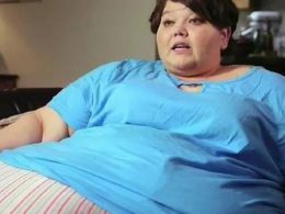 Жена отслабнала от 274 на 70 кг в името на една цел