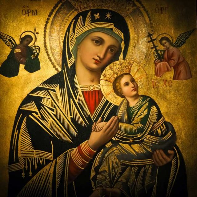 Икона на Богородица и Младенеца