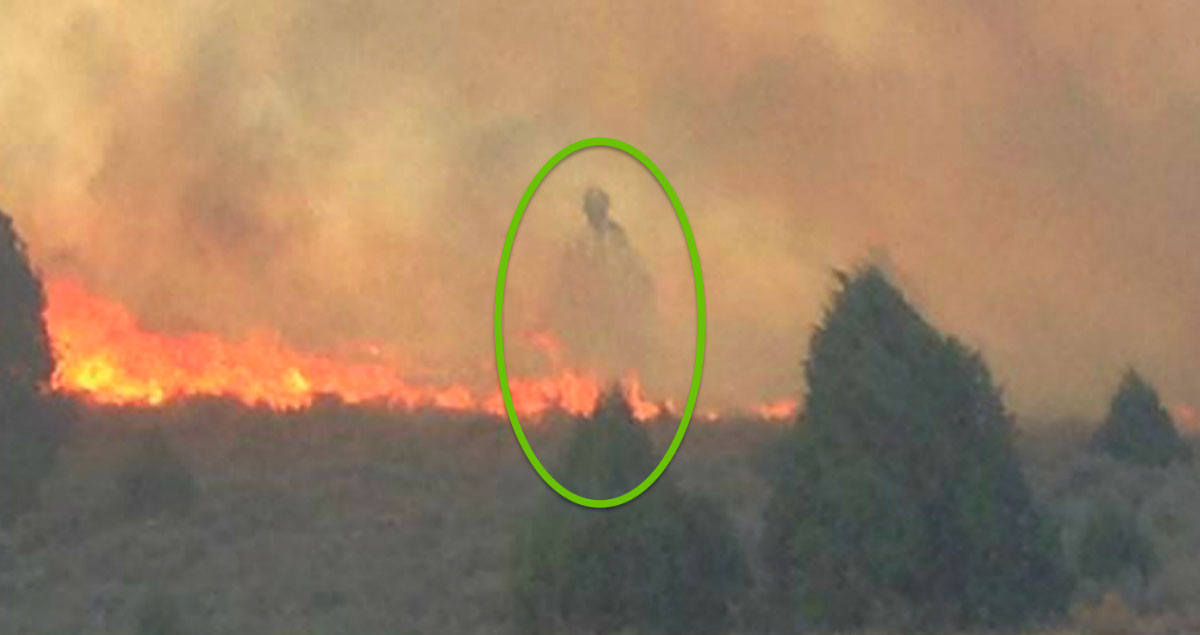 Когато бушуващ пожар избухна в ранчо близо до Айдахо Жанет