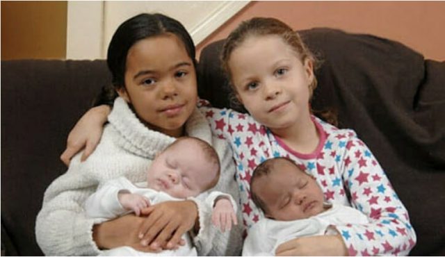 Двойка се сдобила с междурасови близнаци. 7 години по-късно се случва ново чудо