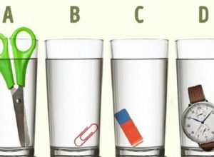В коя чаша има повече вода? (само 2% дават верен отговор)